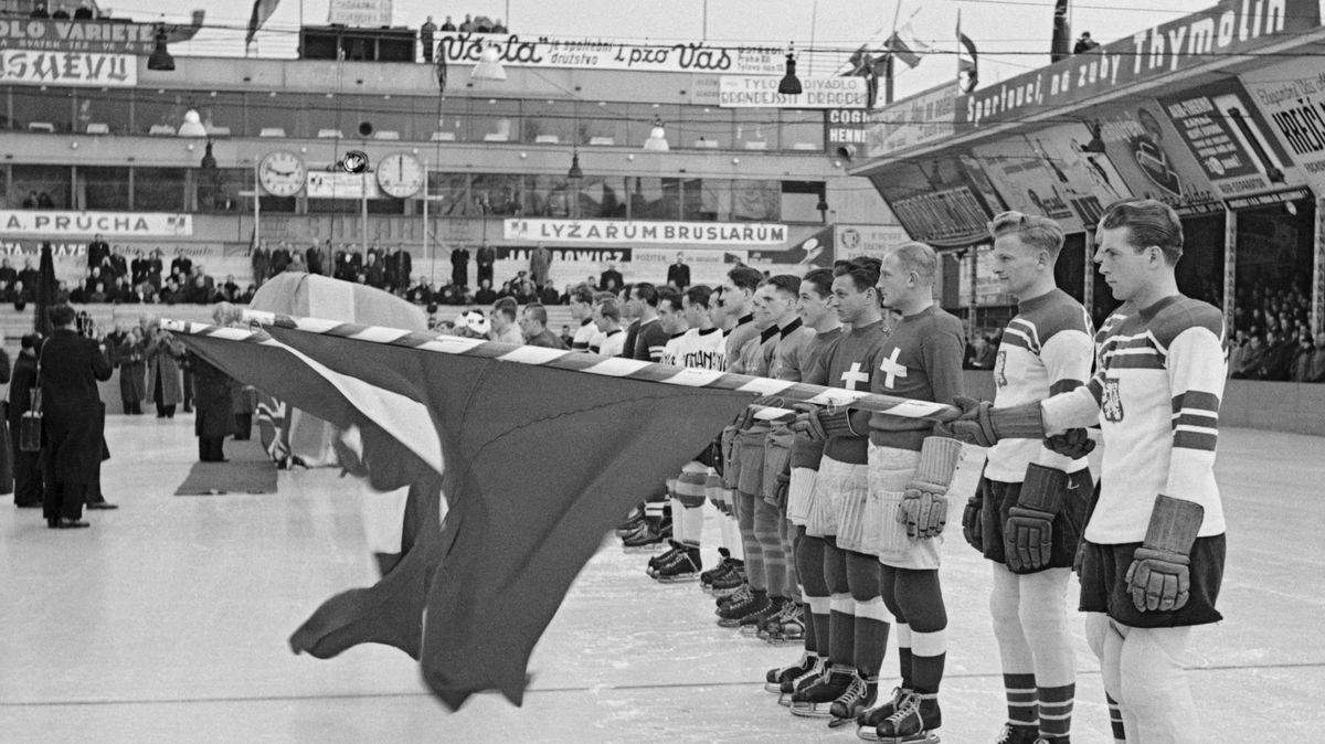 Hokejový pravěk. Češi začali MS proti Británii, rok 1938 se neopakoval